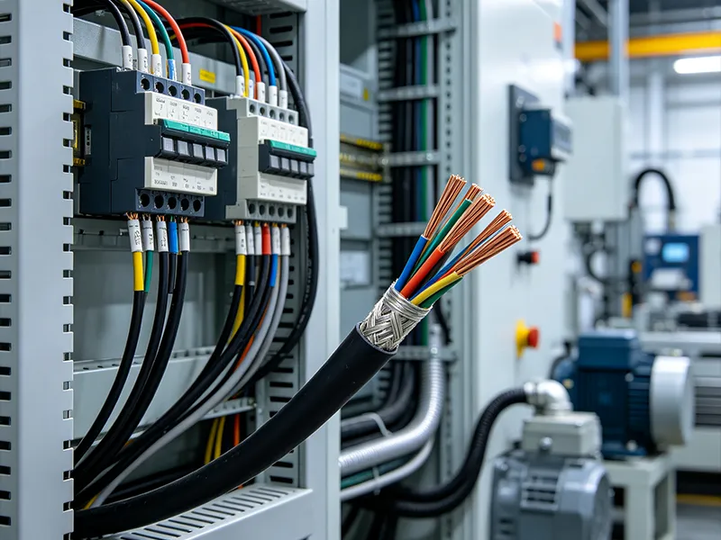Cabos de controle de alta estabilidade suportam transmissão de sinal de precisão para sistemas modernos de automação industrial