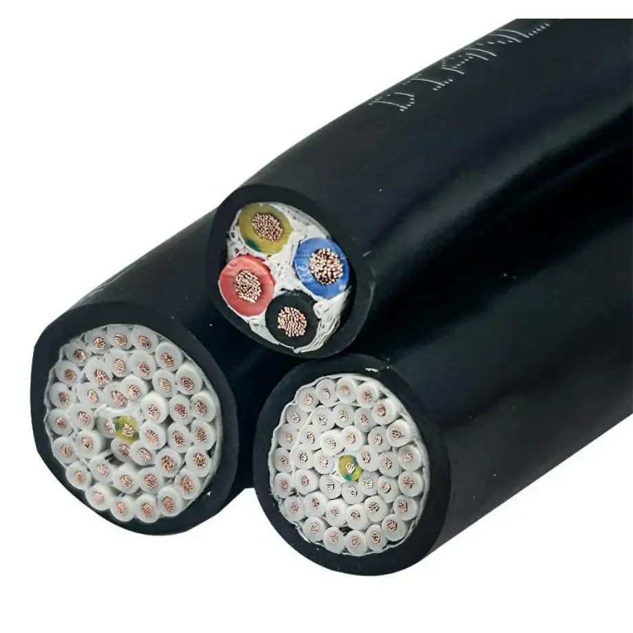 Cabo de controle de PVC de cobre