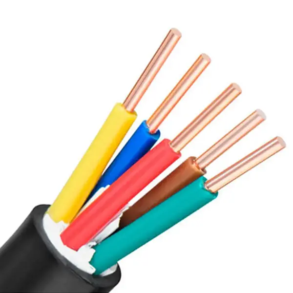 Cabo de controle resistente ao fogo de PVC de cobre