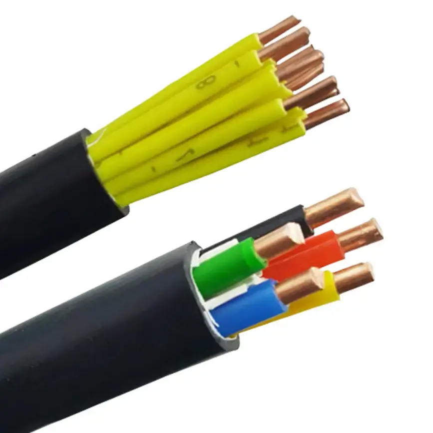 Cabo de controle retardador de chama de PVC de cobre